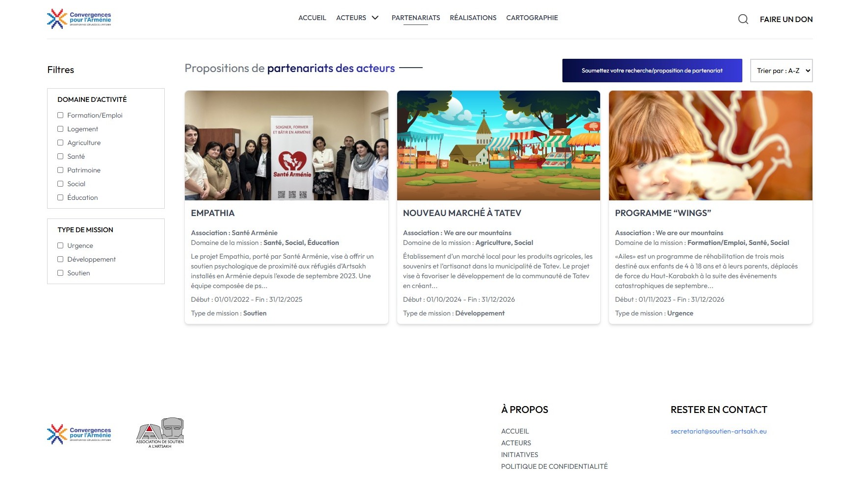 Convergences Arménie — Aperçu 2