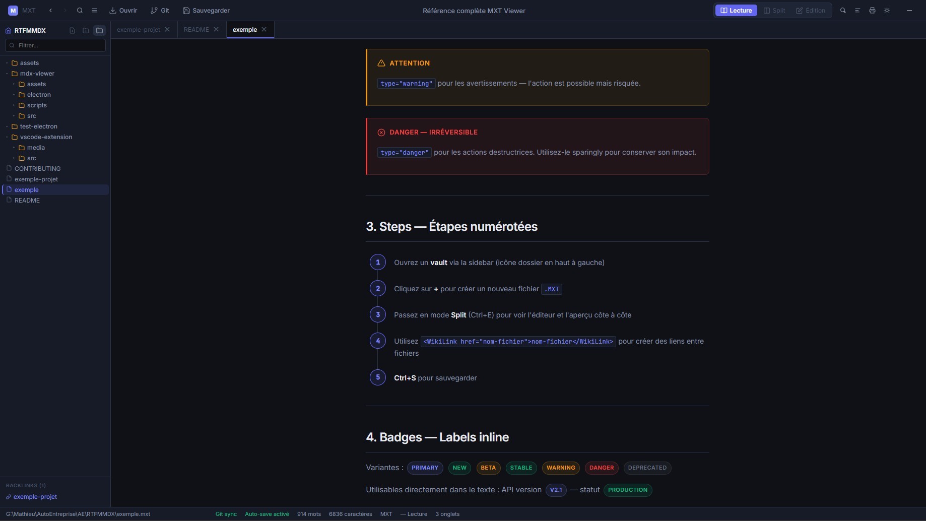 MXT Viewer — Aperçu 3